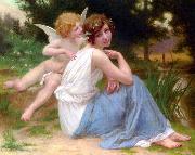 Guillaume Seignac Cupid and Psyche oil